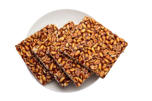 Ready To Eat Sweet And Crispy Taste Groundnut Chikki