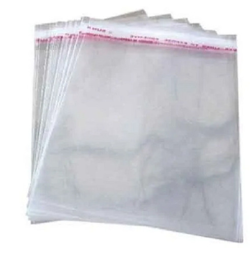 Stand Up Pouch - 15x12 Inches, Transparent | Heat Seal, Double String Style, Plain Surface Handling