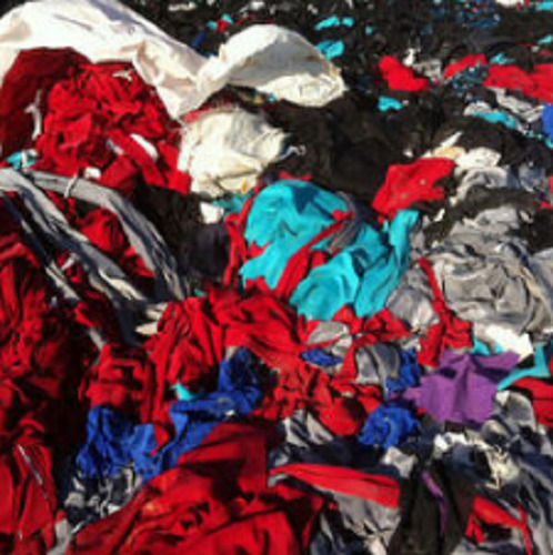 Multicolor Solid Plain Fabric Waste For Industrial Use