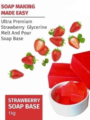 Strawbarry Melt and Pour Soap Base