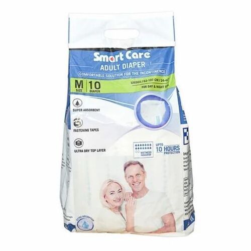 Super Soft Non Woven Disposable Adult Diaper, 10 Pieces Per Pack