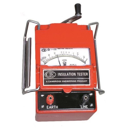 110 X 128 X 195 Mm Cie 444 Insulation Tester For Industrial