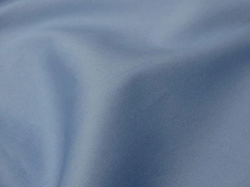 Light Blue 155 Gsm 44 Inches Stain Resistant Anti Wrinkle Wide Plain Rayon Fabric