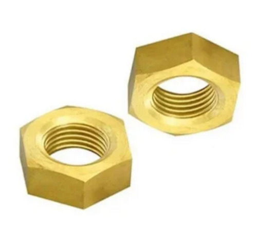 20 Mm Rust Proof And Polish Finish Brass Hexagon Nut