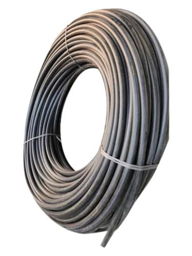 Grey 25 Mm Thick Chemically Resistance Round Hdpe Coil Pipe For Agricultural Use