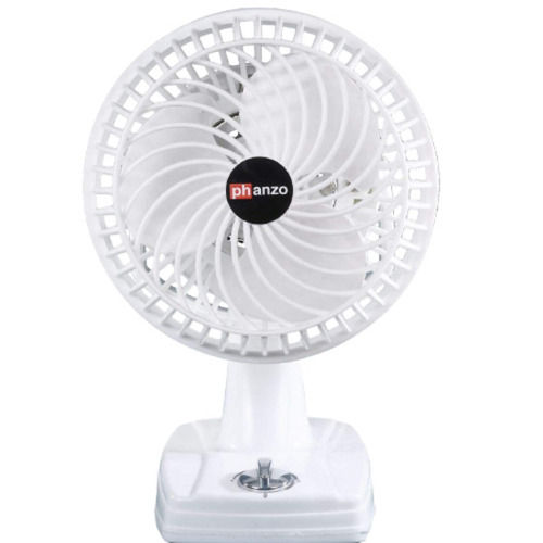 50 Watt 220 Voltage And Plastic Body Three Blades Electrical Portable Table Fan Blade Diameter: 300 Millimeter (Mm)