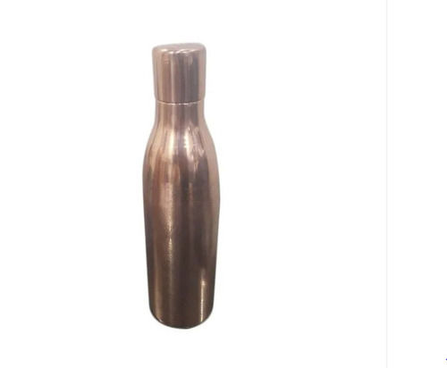 6.5X27Cm Screen Printing Round Screw Cap Sealed Copper Water Bottle Capacity: 1 Milliliter (Ml)