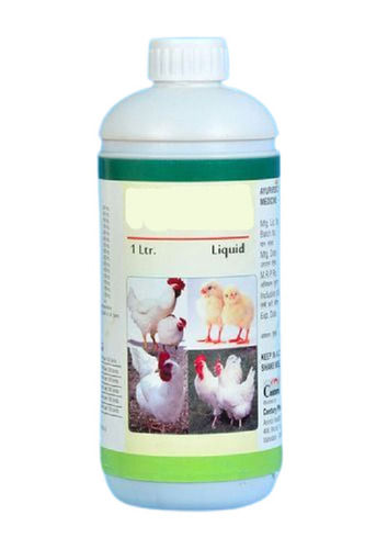 Chemical Ingredients Liquid Form Goutgo Medicines For Poultry Cool & Dry Place