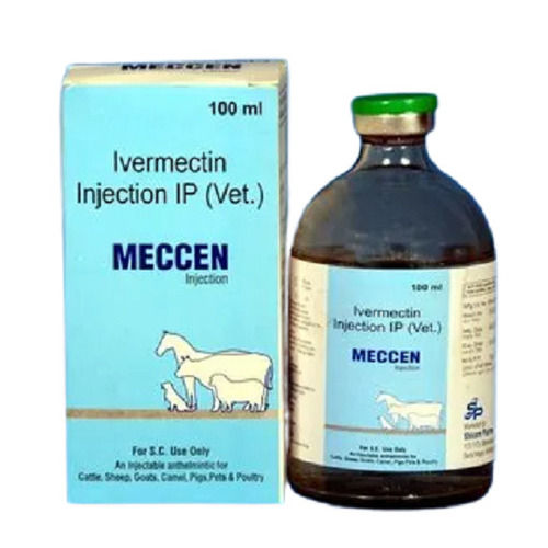 Chemical Ingredients Liquid Veterinary Ivermectin Meccen Vet Injection