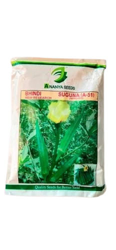 Commonly Cultivated Sunlight Dried Edible Hybrid Okra Vegetable Bhindi Seeds