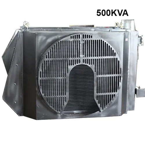 Copper 500 Kva Water Cooled Heat Exchanger For Industrial