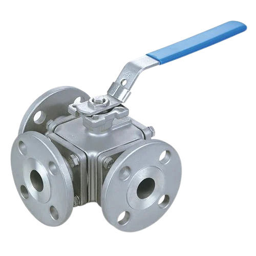 Silver Corrosion Resistance Polish Finished Stainless Steel Ball Valve For Industrial Use