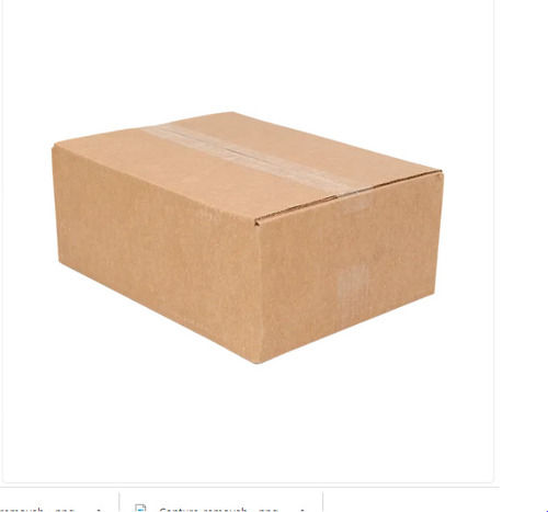 Customized Thick Offset And Silkscreen Printing Rectangular Corrugated Cardboard Box
