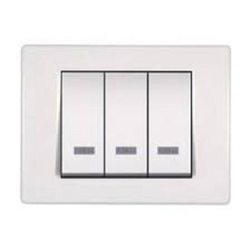 Wall Mounted Rectangular Shock Proof Electrical Multi Socket Modular Switch Boards