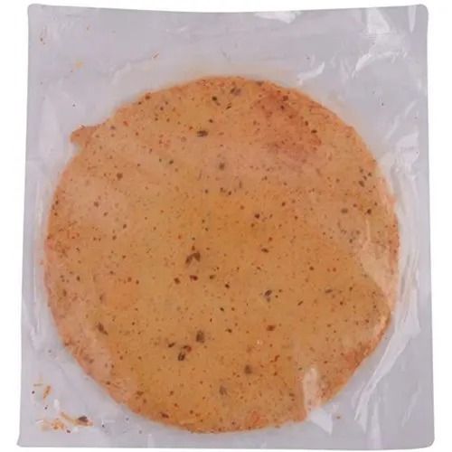 Handmade Medium Spicy Frozen Form Chana Besan Urad Dal Masala Papad