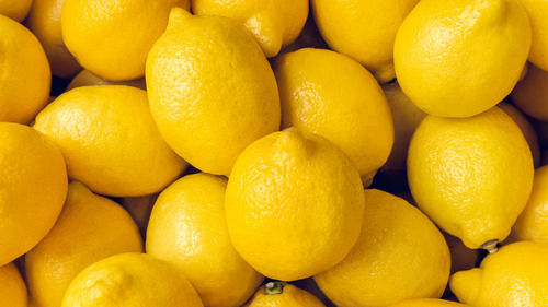 Natural Taste Yellow Lemon For Beverage And Cooking Use