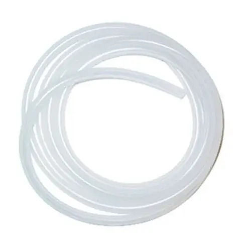 White 1 Inch Round Flexible Poly Vinyl Chloride Silicon Tube