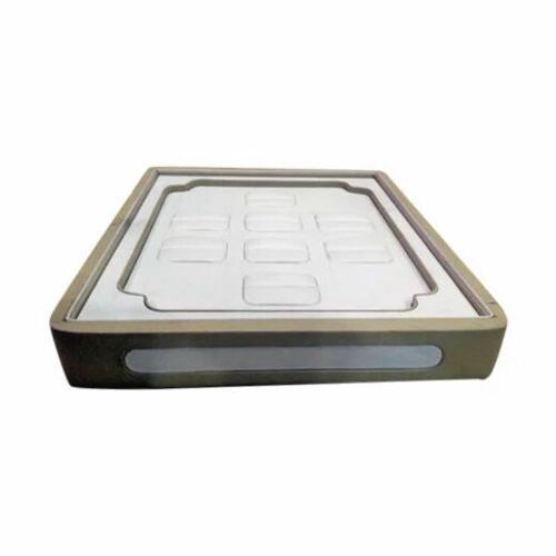 12x7x1 Inches Rectangular Paint Coated Jewelry Display Tray