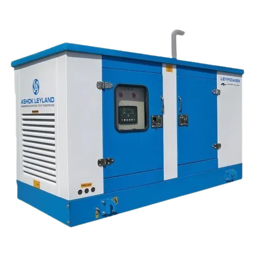 Blue 200X90X142 Cm 415 Volt 50 Hertz 140 Liter Fuel Tank Diesel Generator 