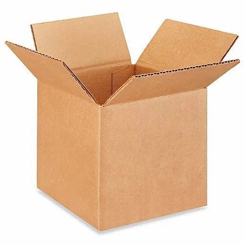  औद्योगिक उपयोग के लिए 3 प्लाई प्लेन नालीदार पैकेजिंग बॉक्स 