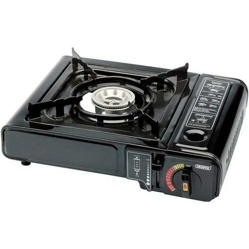 Manual 34 X 26 X 7 Cm Single Burners Aluminium Portable Gas Stove For Outdoor Camping Use 