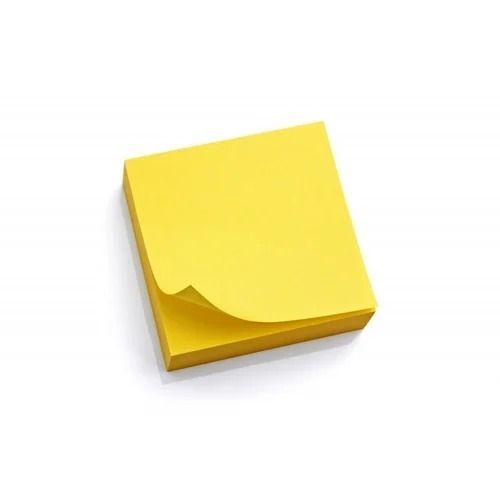 6 X 4 Inches Plain Rectangular Eco-Friendly Sticky Note Pad