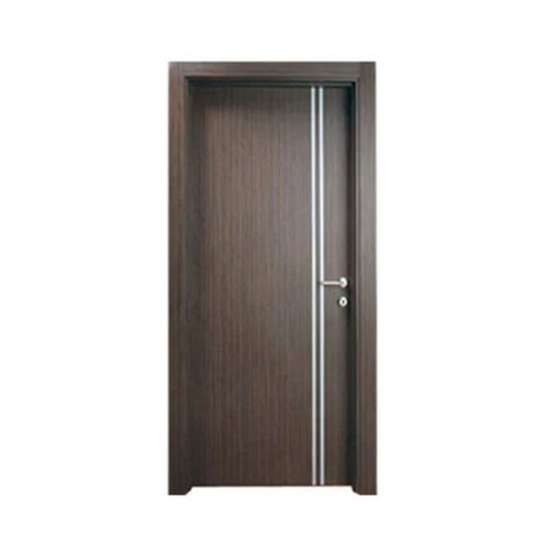 Brown 7X3 Feet Laminated Interior Wooden Door For Residential Use