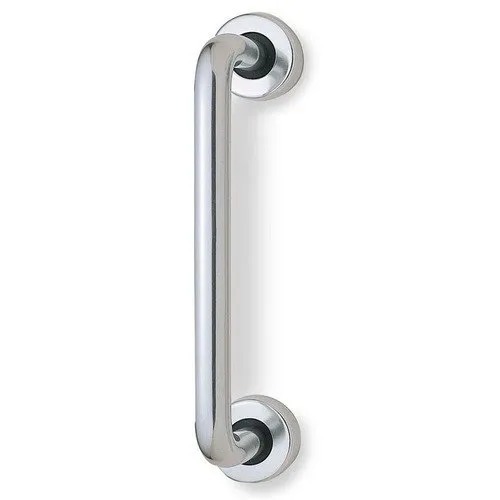 Silver 8.3 Mm Thick Corrosion Resistance Polished Stainless Steel Door Handle