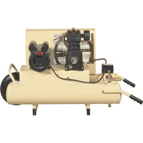 Cream Ac Power Stationary Piston Lubricated High Power Reciprocating Air Compressors