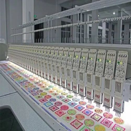 Automatic Multi Head Flat Embroidery Machine, Voltage 415 V