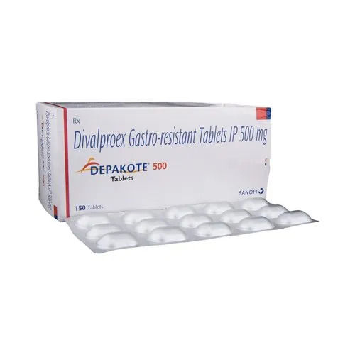 White Divalproex Gastro Resistant Tablets C16H31Nao4