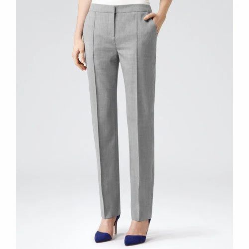 Formal Wear Ladies Cotton Trouser, All Sizes Available at Best Price in ...