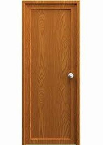 Interior Wooden Door - 8x4 Feet, Brown Plywood with Red Oak Finish | Automatic Entry, Heavy-Duty, Water and Weather Resistant, Easy to Install and Operate, 35mm-44mm Frame Thickness