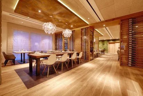 Moisture Proof Teak Wooden Flooring For Hotel, Thickness 14mm 15mm 16mm