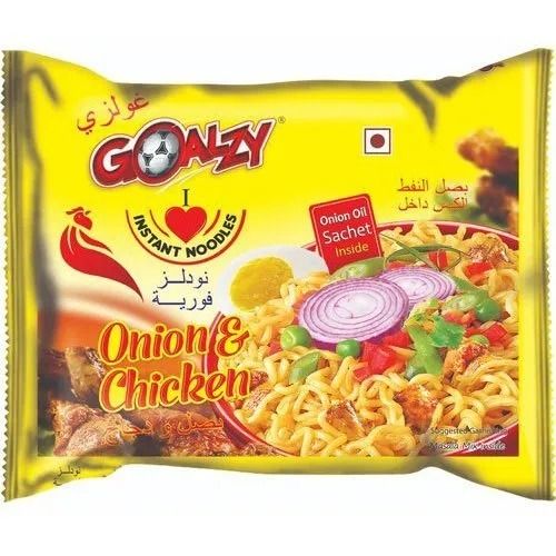 Low-Sodium Onion Chicken Flavor Ready To Cook Refined Wheat Flour Instant Noodles