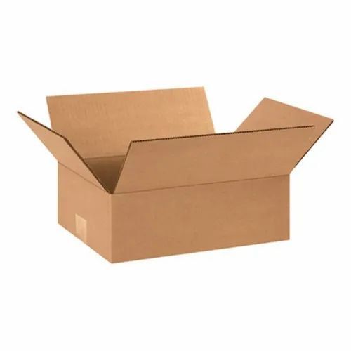 पैकेजिंग के उपयोग के लिए आयताकार आकार का क्राफ्ट नालीदार बॉक्स 