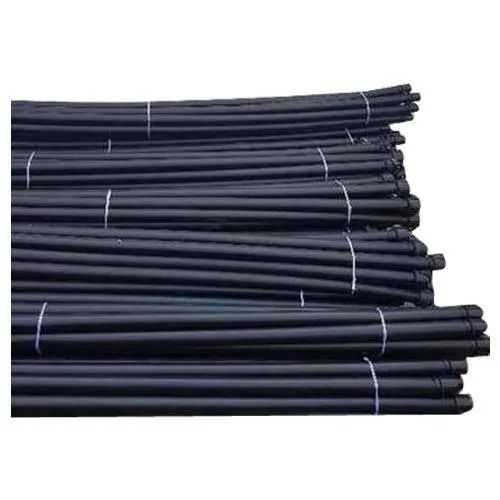 Black Round Polished Finished High Density Polyethylene Sprinkler Pipe