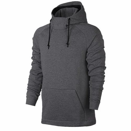 Party Wear Skin Friendly Mens Zipper Hoodie For Winter Season