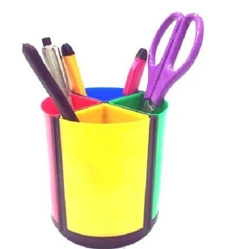 10 Inch Color Coated Plastic Pen Holder Durable And Have Splendid Look