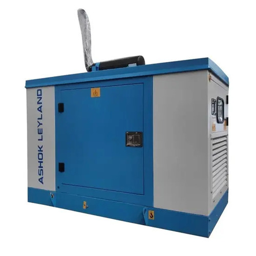 Blue 100 Kva 12 Volt Dc Three Phase 200 Liter Fuel Tank Diesel Generator 