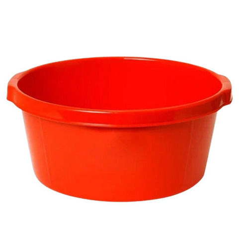 14 Liter Storage 30 Inches Size And 400 Gram Round Rigid Abs Plastic Tub