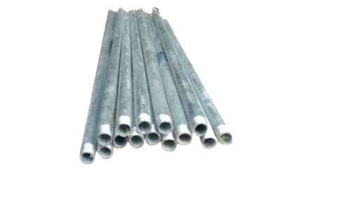 Silver 2 Inch Diameter And 6 Metre Length Hot Rolled Galvanized Iron Pipes