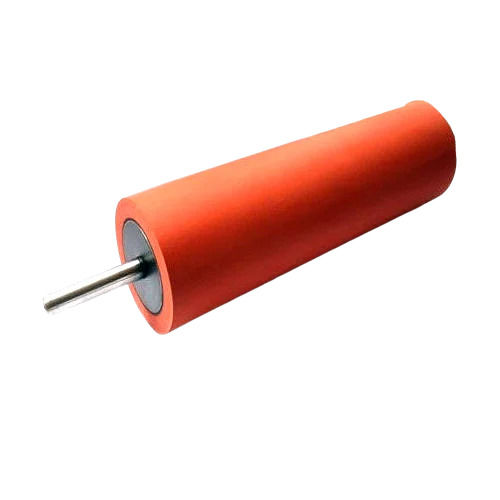 200 Mm Round Silicon Rubber Printing Roller For Industrial Use