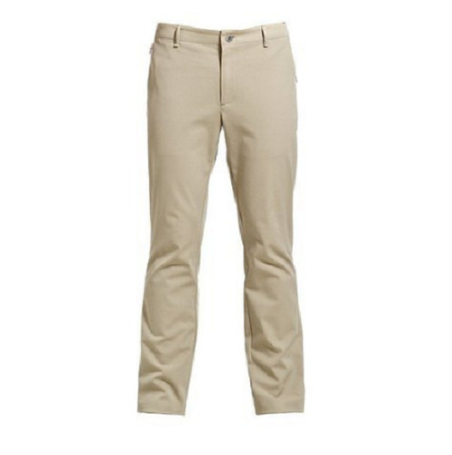 Flat Trousers Office Wear Mens Gray Cotton Linen Trouser Size 3040 Inch