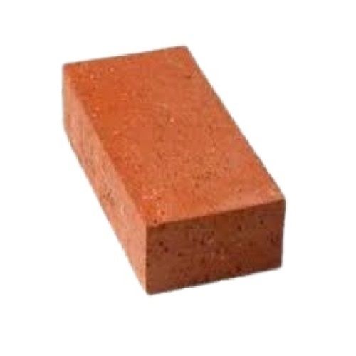 Light Weight Clay Rectangle Shape 9 X 3 X 2 Inch Solid Red Brick