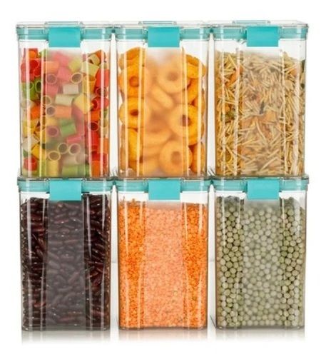 Color Coated Modern Style Durable Transparent Eco-Friendly Plastic Containers Capacity: 500-700 Kg/Day