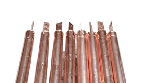 Polished Finish Corrosion Resistant Hot Rolled Copper Earthing Electrode For Industrial