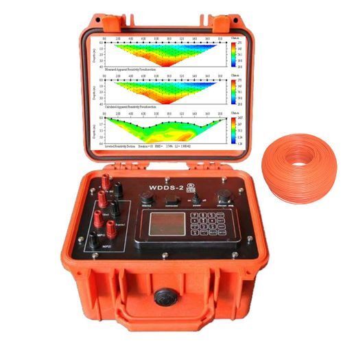 Geophysical Instrument - Mild Steel, Portable Design, DC12V 4000mAh Battery | Underground Water Resources Detector, Battery Powered, Ideal for Industrial Use