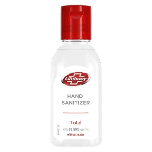 Antibacterial Liquid Form Lifebuoy Instant Hand Sanitizer for Kills 99.9 Percent of Germs Instantly