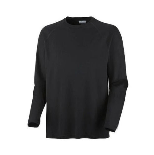 Long Sleeves Round Neck Sportswear Polyester T Shirt For Mens  Age Group: Adult